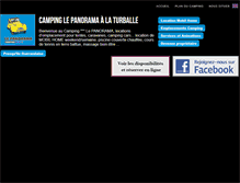 Tablet Screenshot of camping-lepanorama.fr